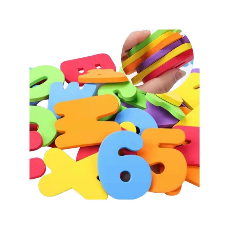 JUGUETE DIDÁCTICO DE LETRAS Y NÚMEROS FLOTANTES PARA BAÑO BEBÉ, 36 PCS - 5