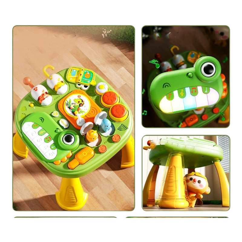 MESA INFANTIL CON 17 JUEGOS Y MUSICAL INTERACTIVA - 7