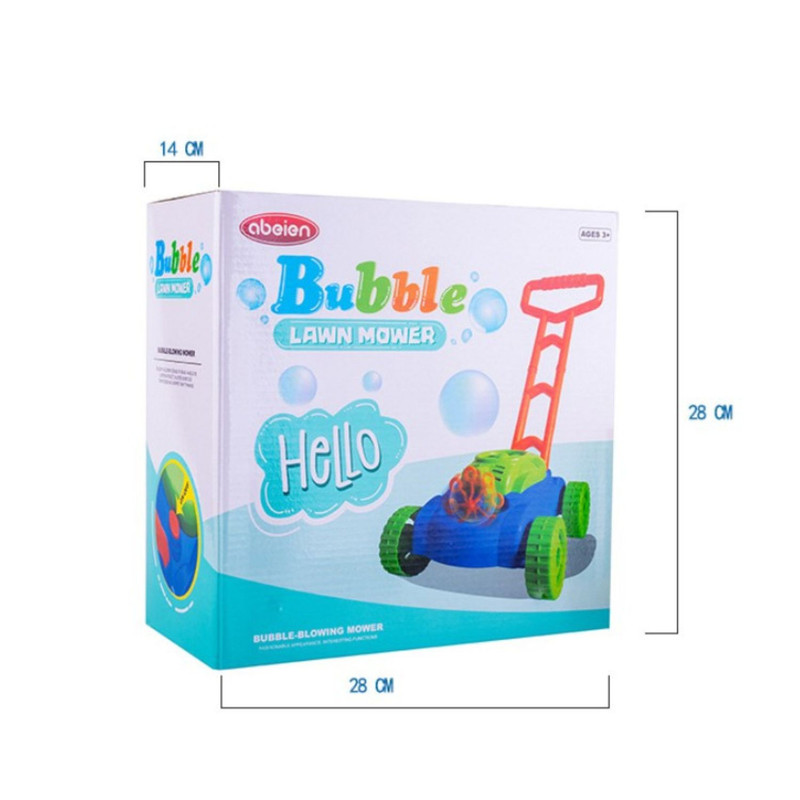 CARRITO CAMINADOR DE ARRASTRE Y LANZA BURBUJAS - 6
