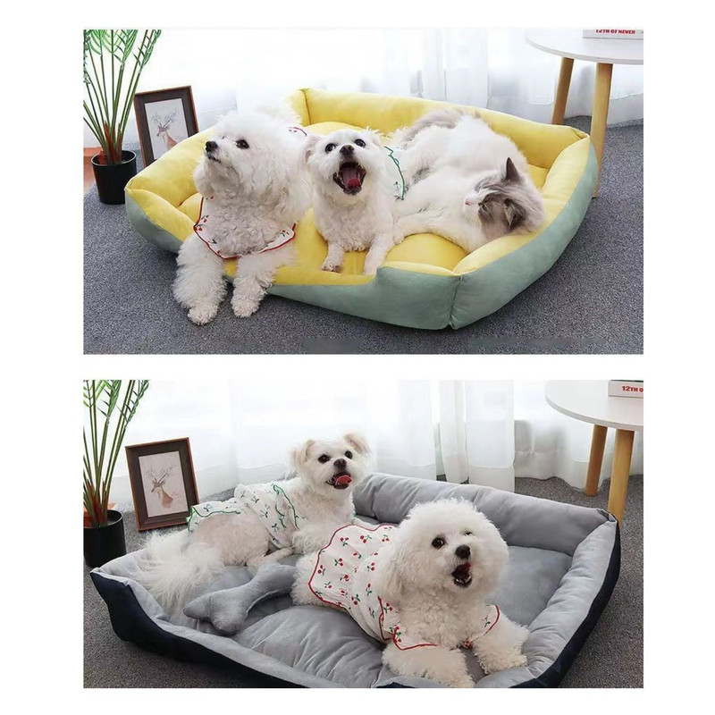CAMA PARA MASCOTAS XL CON JUGUETE MÁXIMA COMODIDAD GRIS - 3