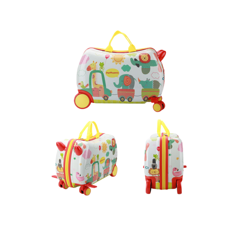 MALETA ANDADOR INFANTIL CON RUEDAS Y ARRASTRE ANIMALES - 7