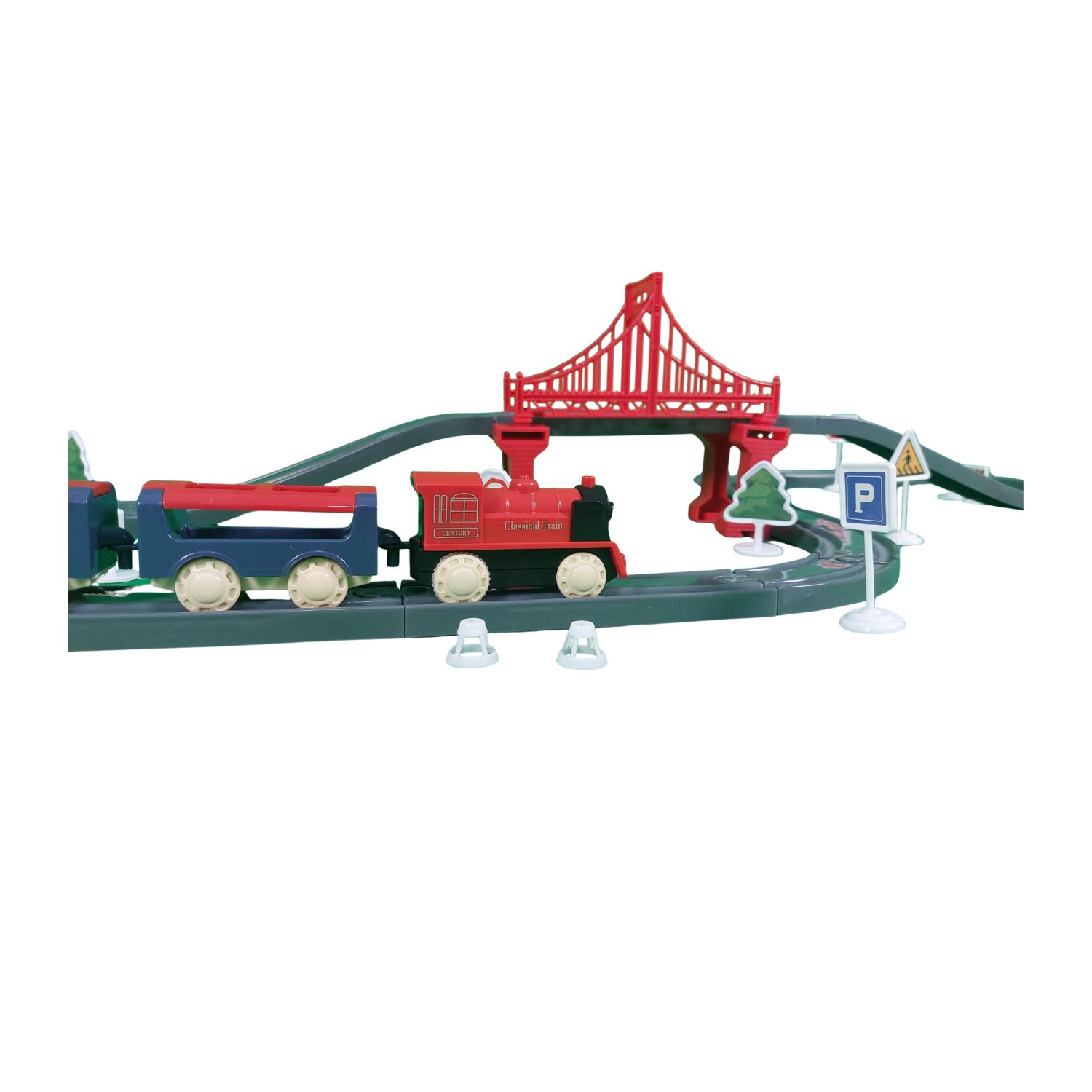 PISTA MINI TREN 44 PIEZAS - 6