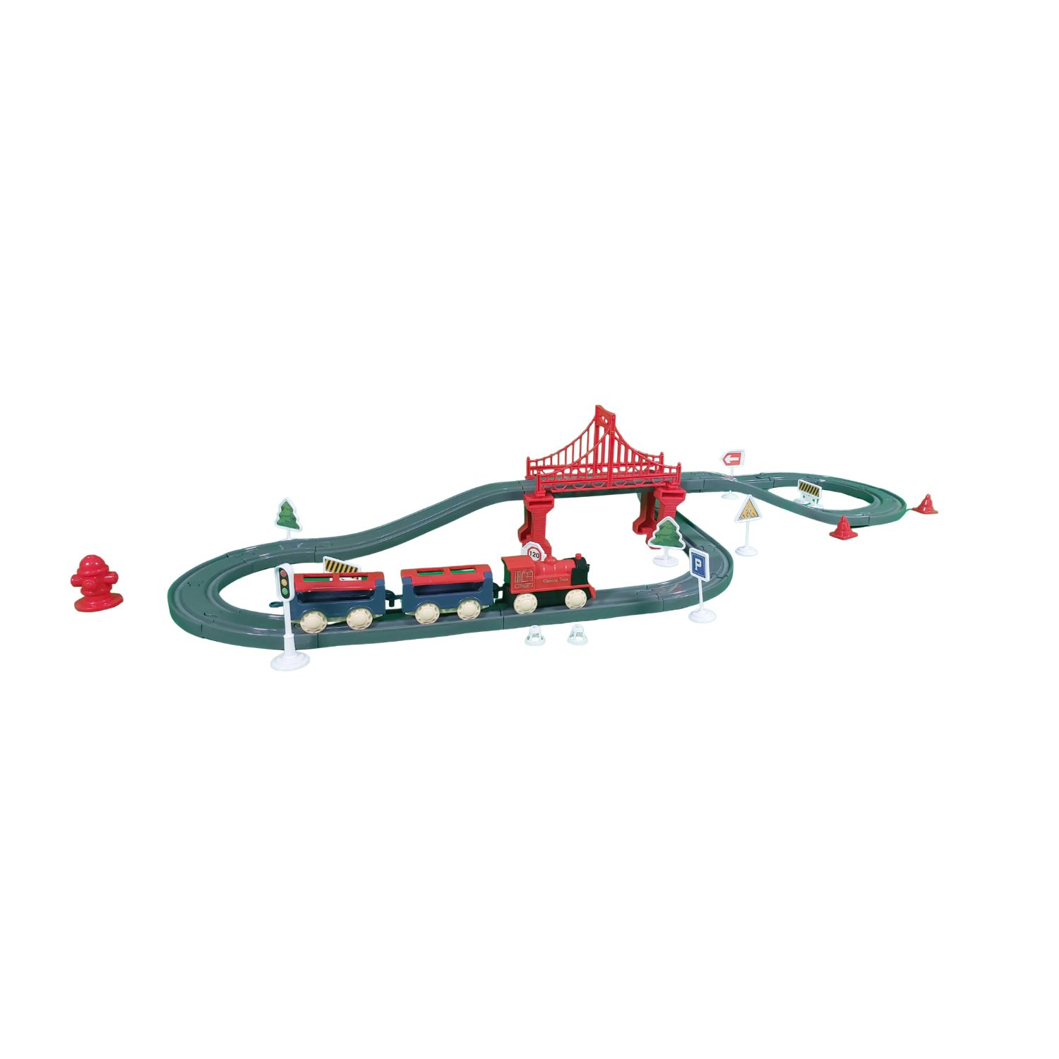PISTA MINI TREN 44 PIEZAS - 8