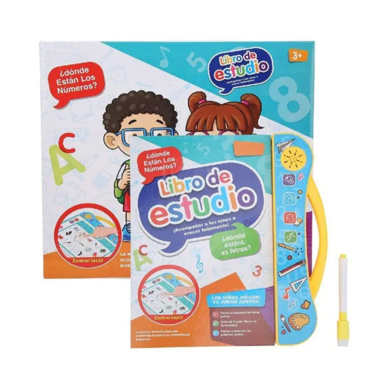LIBRO DIDACTICO INTERACTIVO APRENDIZAJE BILINGÜE PARA NIÑOS - 1