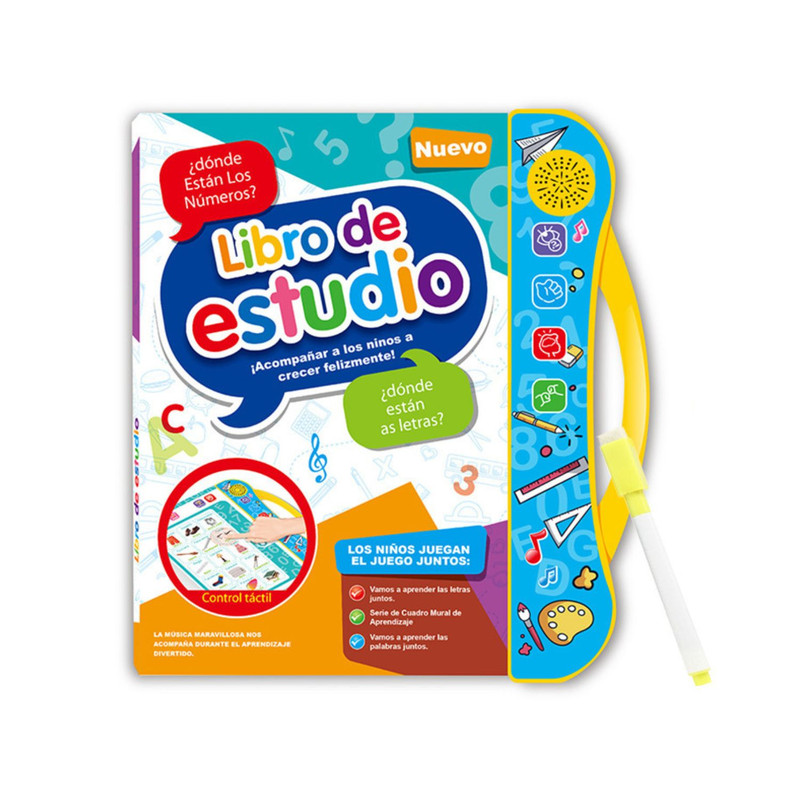 LIBRO DIDACTICO INTERACTIVO APRENDIZAJE BILINGÜE PARA NIÑOS - 2