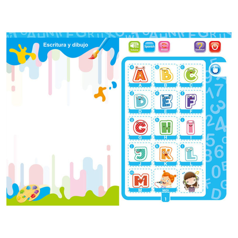 LIBRO DIDACTICO INTERACTIVO APRENDIZAJE BILINGÜE PARA NIÑOS - 5