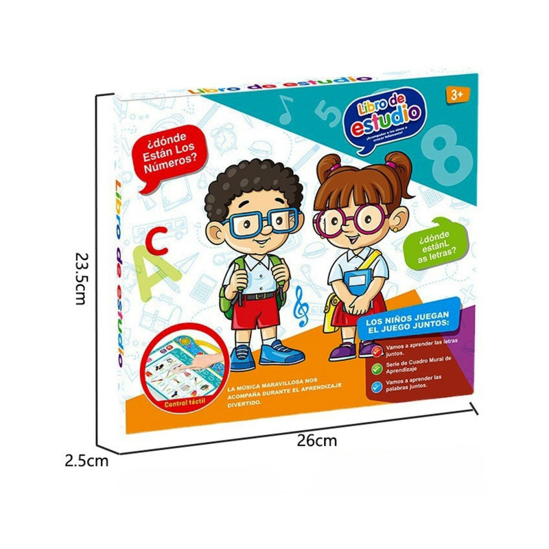 LIBRO DIDACTICO INTERACTIVO APRENDIZAJE BILINGÜE PARA NIÑOS - 8