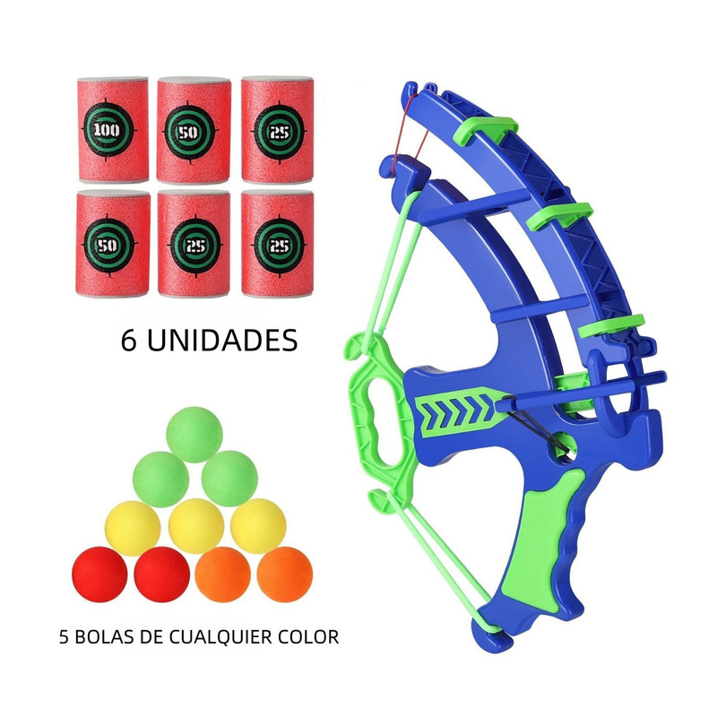 JUGUETE LANZADOR SET ARCO Y DISPARO - 2
