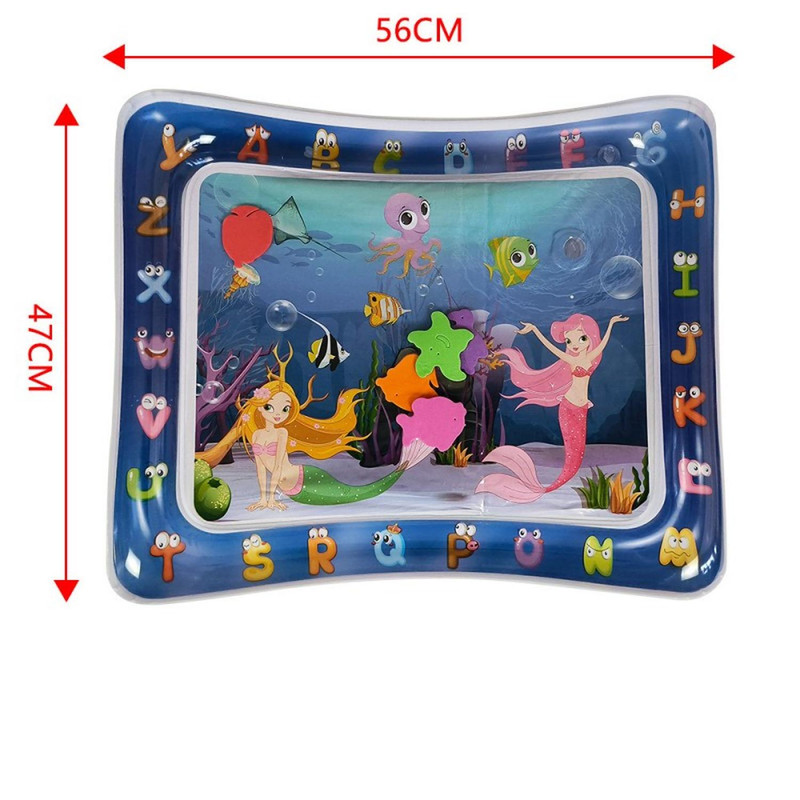 ALFOMBRA DE AGUA INFLABLE SENSORIAL PARA BEBE S - SIRENA - 4
