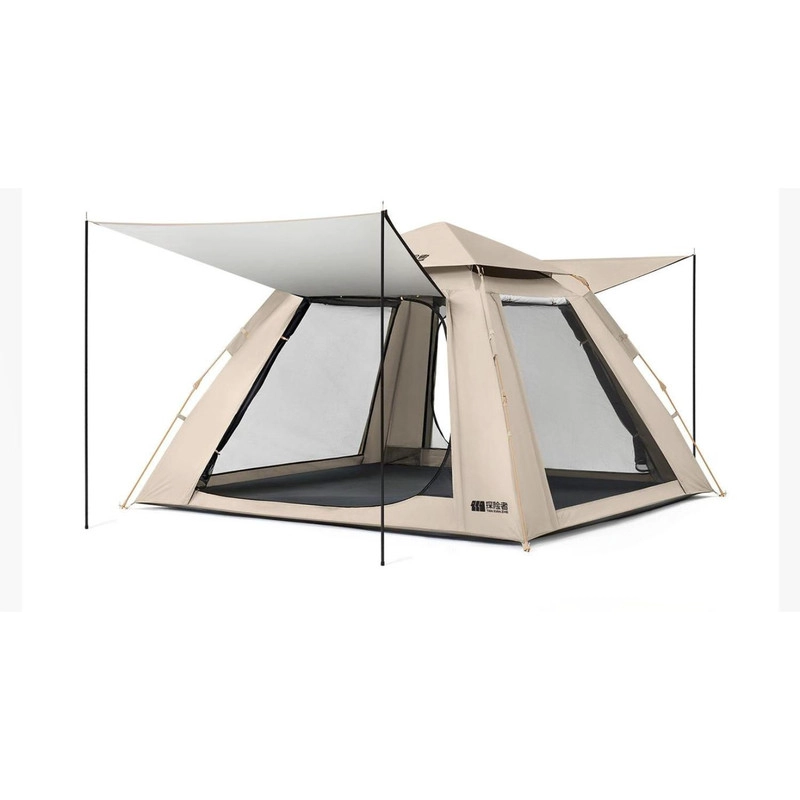 CARPA 3 ESTACIONES PREMIUM PARA 5 PERSONAS CON TECHO LARGO ANTI-UV 2000 MM - 7