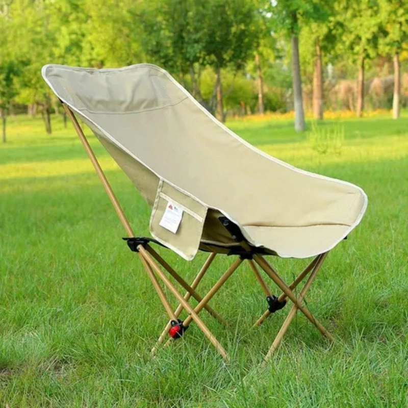 SILLA REPOSERA PARA CAMPING RECLINABLE CON 3 POSICIONES DE RESPALDO - 2