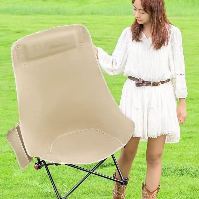 SILLA REPOSERA PARA CAMPING RECLINABLE CON 3 POSICIONES DE RESPALDO - 3