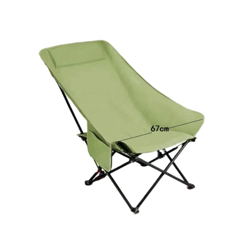 SILLA REPOSERA PARA CAMPING RECLINABLE CON 3 POSICIONES DE RESPALDO - 1