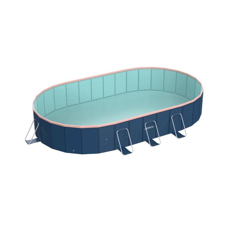 PISCINA FAMILIAR XXL PLEGABLE PVC DURA 300X220CM SIN INFLAR - 2