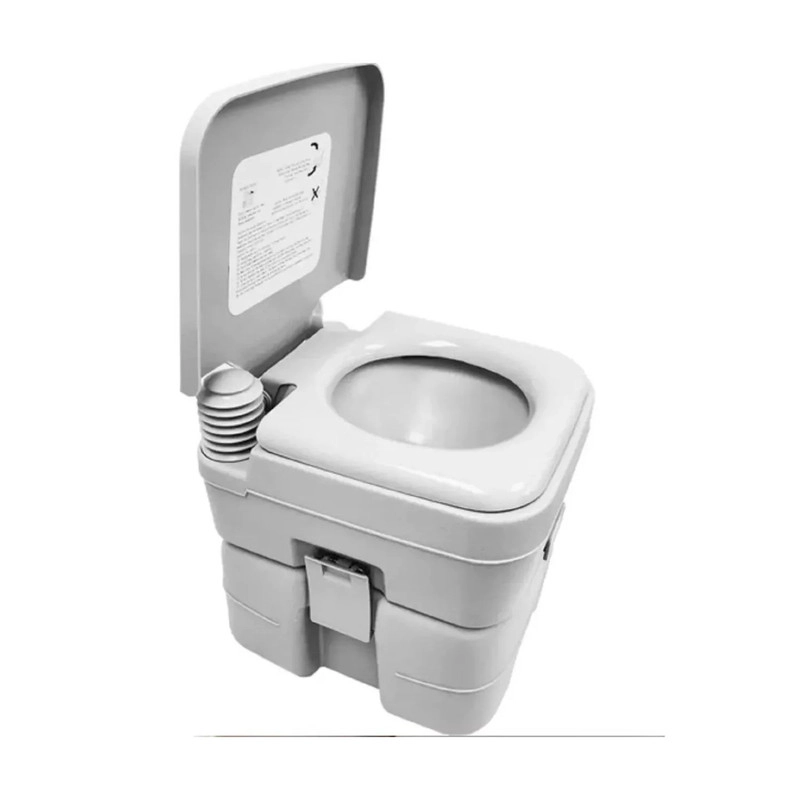WC QUIMICO PORTATIL 20L CAMPING BAÑO ANTIFUGAS DESCARGA 360 - 4