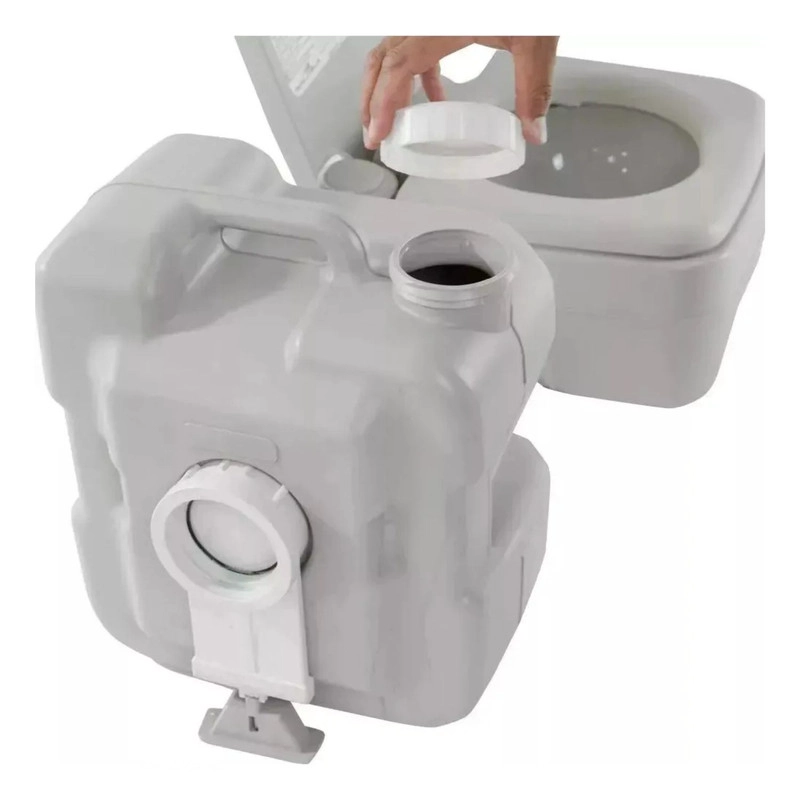WC QUIMICO PORTATIL 20L CAMPING BAÑO ANTIFUGAS DESCARGA 360 - 6
