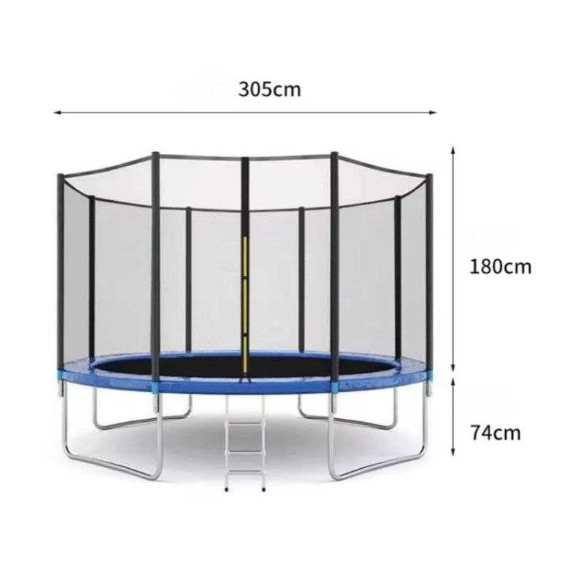 CAMA ELASTICA SALTARINA 305CM CON MALLA Y ESCALERA - 5