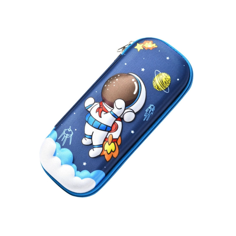 ESTUCHE ESCOLAR PARA LAPICES CAJA DE PAPELERIA NIÑOS ASTRONAUTA - 1