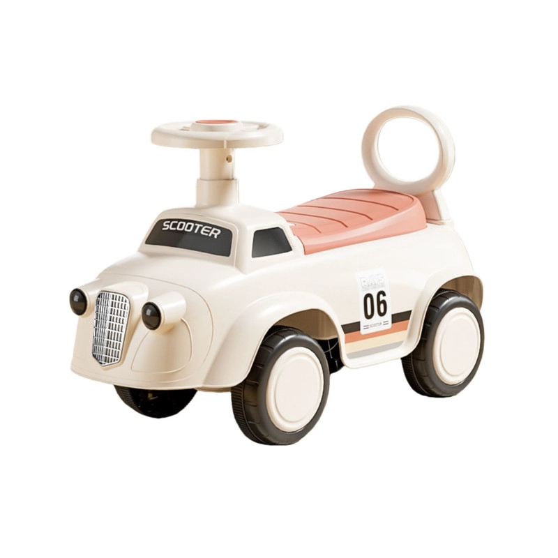 ANDADOR CORREPASILLOS COCHE INFANTIL CON MUSICA BLANCO - 1