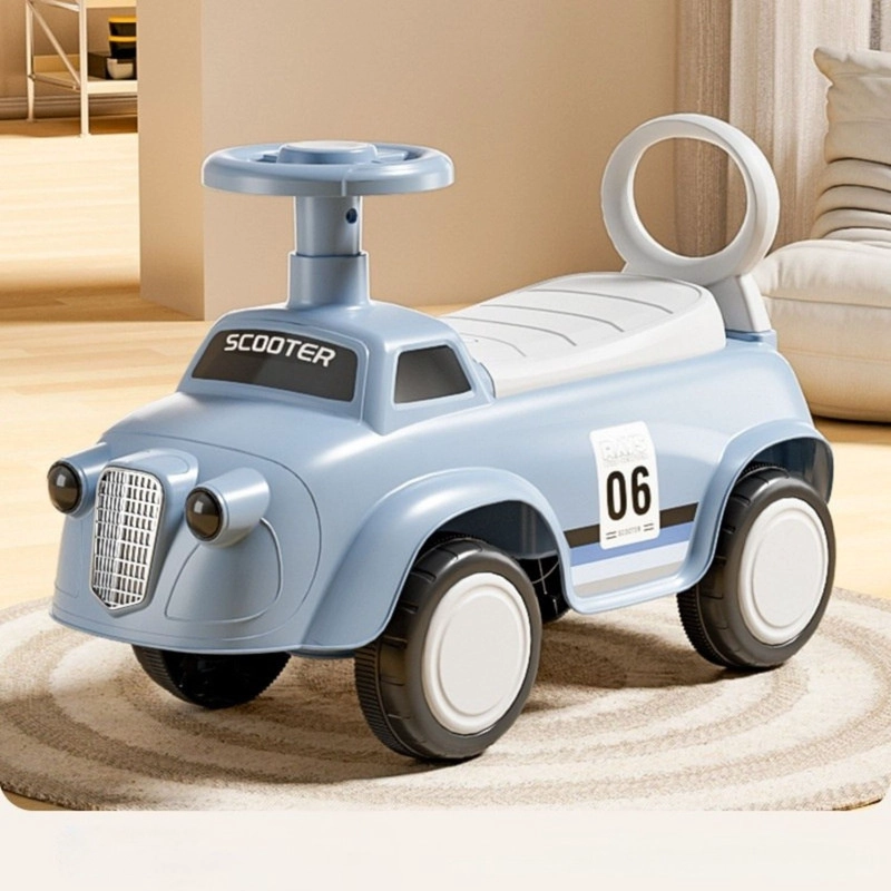 ANDADOR CORREPASILLOS COCHE INFANTIL CON MUSICA AZUL - 2