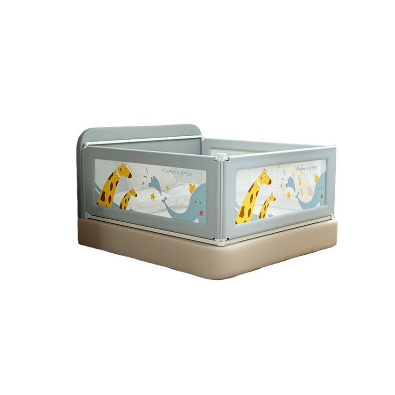 BARANDA AJUSTABLE SEGURIDAD BEBE ABATIBLE AJUSTABLE 1.5M JIRAFA - 1