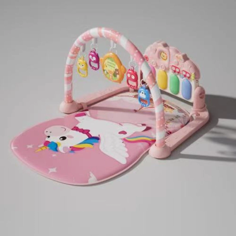 ALFOMBRA GIMNASIO MUSICAL CON PIANO PARA BEBE UNICORNIO - 2