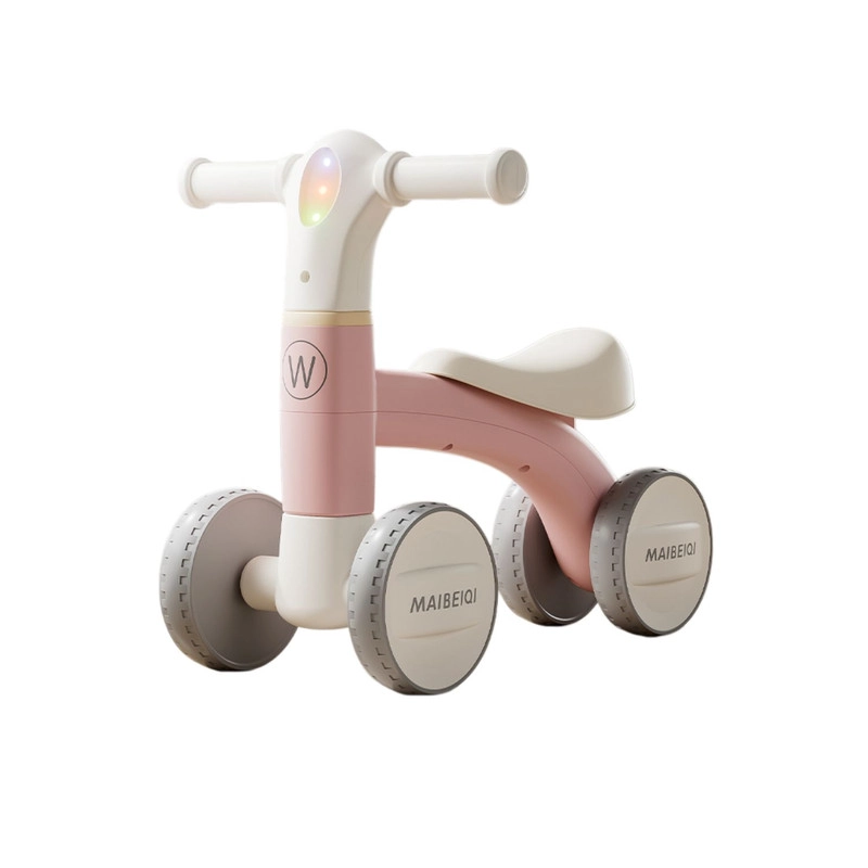 ANDADOR CORREPASILLOS INFANTIL DE EQUILIBRIO CON MUSICA Y LUCES ROSA - 1