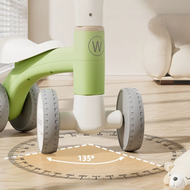 ANDADOR CORREPASILLOS INFANTIL DE EQUILIBRIO CON MUSICA Y LUCES VERDE - 3