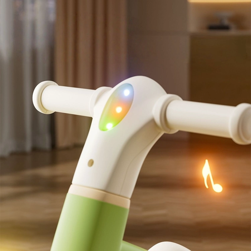 ANDADOR CORREPASILLOS INFANTIL DE EQUILIBRIO CON MUSICA Y LUCES VERDE - 4