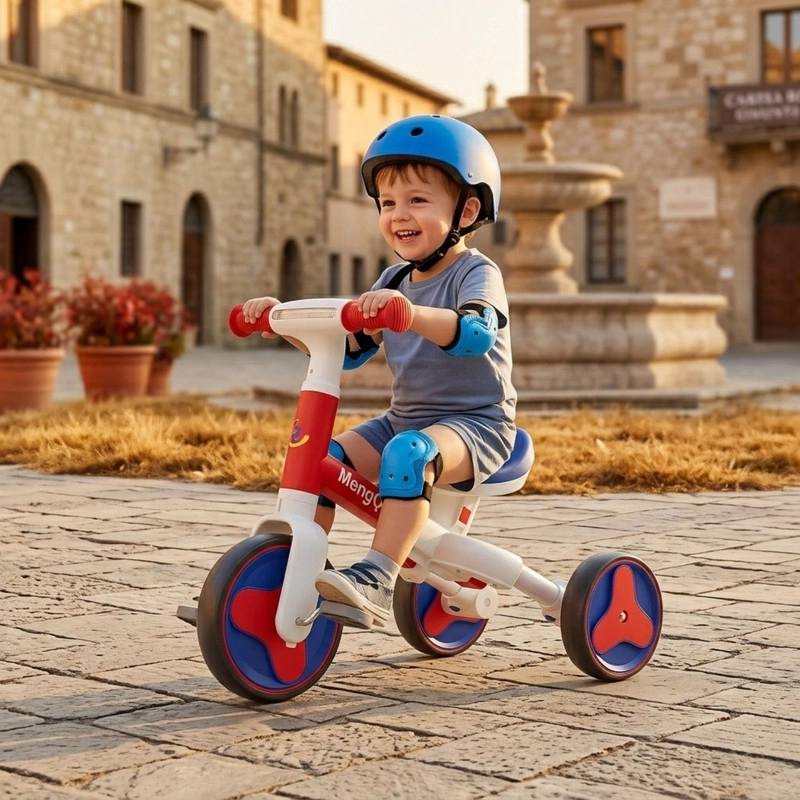 TRICICLO ANDADOR BICICLETA DE EQUILIBRIO 3 EN 1 PARA NIÑOS - 2