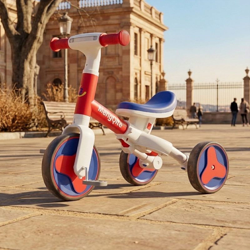 TRICICLO ANDADOR BICICLETA DE EQUILIBRIO 3 EN 1 PARA NIÑOS - 3