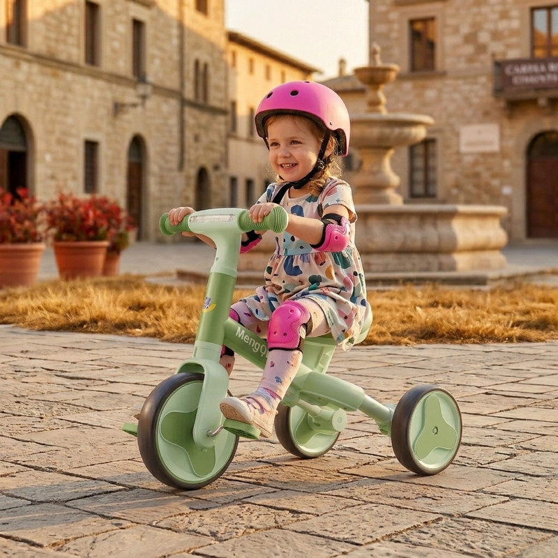 TRICICLO ANDADOR BICICLETA DE EQUILIBRIO 3 EN 1 PARA NIÑOS - 3