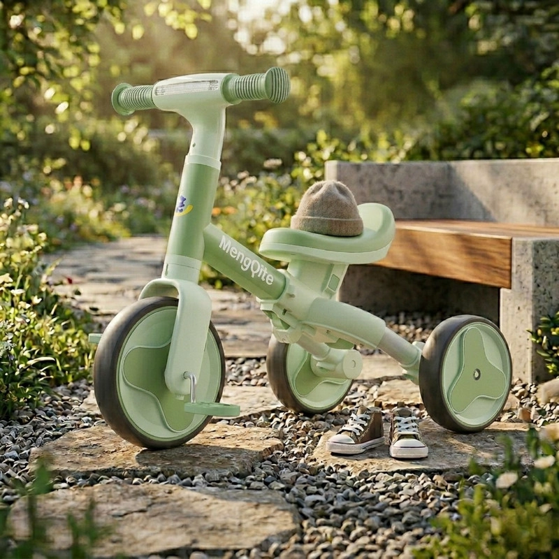 TRICICLO ANDADOR BICICLETA DE EQUILIBRIO 3 EN 1 PARA NIÑOS - 4