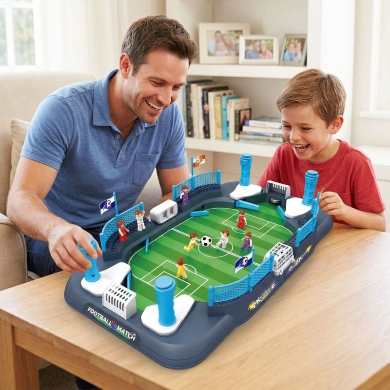 JUEGO DE MESA ESTADIO DE FUTBOL CON JUGADORES MINI TACA TACA - 2