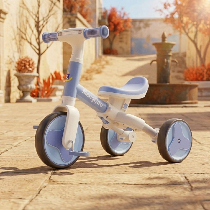 TRICICLO ANDADOR BICICLETA DE EQUILIBRIO 3 EN 1 PARA NIÑOS - 2