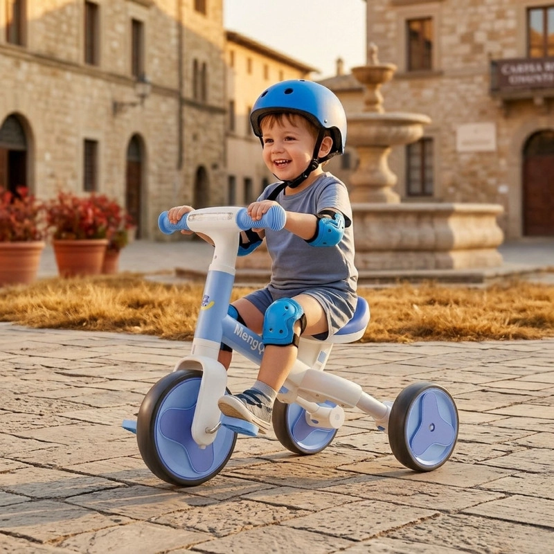 TRICICLO ANDADOR BICICLETA DE EQUILIBRIO 3 EN 1 PARA NIÑOS - 3