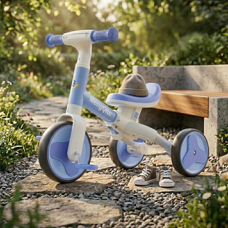 TRICICLO ANDADOR BICICLETA DE EQUILIBRIO 3 EN 1 PARA NIÑOS - 4