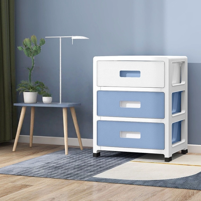 CAJONERA ORGANIZADORA DE PLASTICO CON RUEDAS MULTIUSO 3 CAJONES - 2