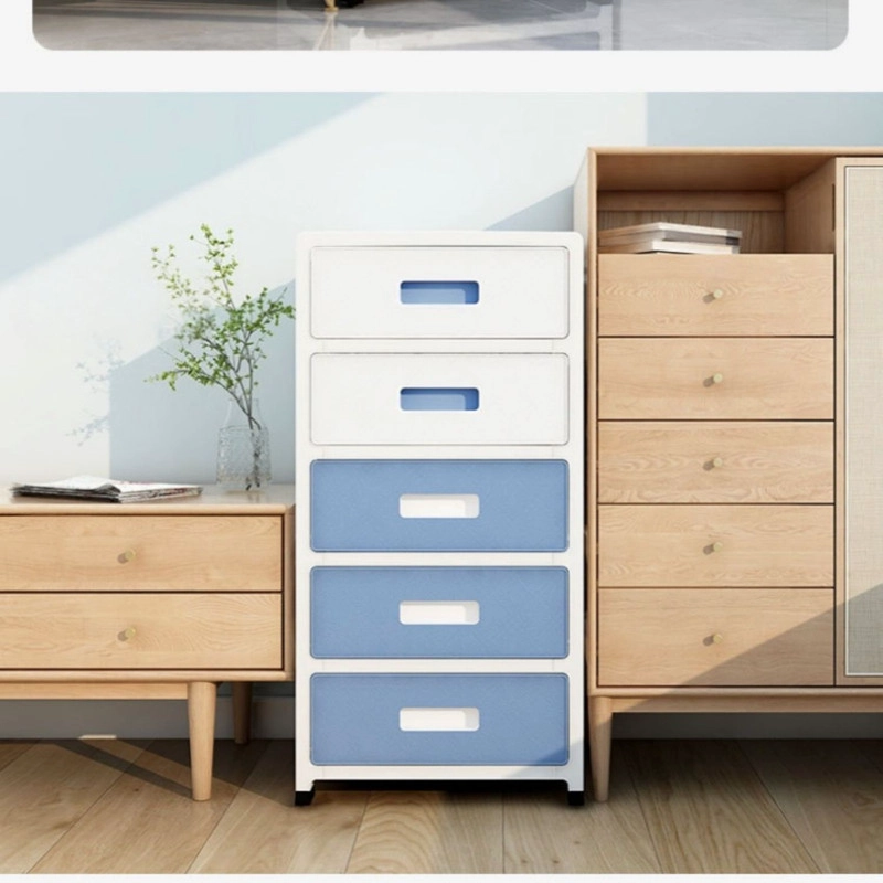 CAJONERA ORGANIZADORA DE PLASTICO CON RUEDAS MULTIUSO 5 CAJONES - 4