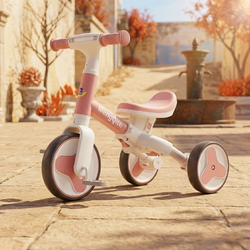 TRICICLO ANDADOR BICICLETA DE EQUILIBRIO 3 EN 1 PARA NIÑOS - 2