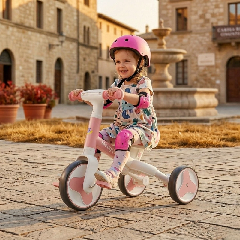TRICICLO ANDADOR BICICLETA DE EQUILIBRIO 3 EN 1 PARA NIÑOS - 3