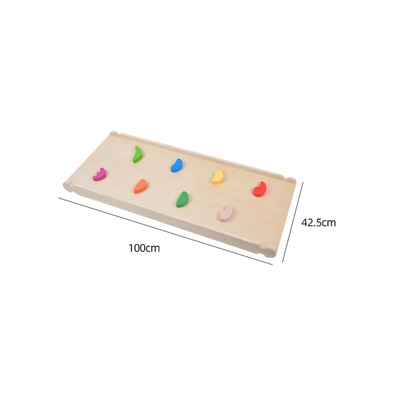 JUEGO ESCALADOR Y RESBALIN MONTESSORI EN MADERA - 6
