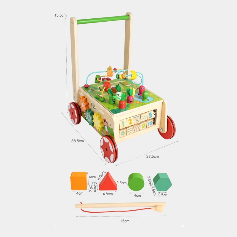ANDADOR CORREPASILLO CAMINADOR DIDACTICO CARRITO MULTIFUNCIONAL - 6