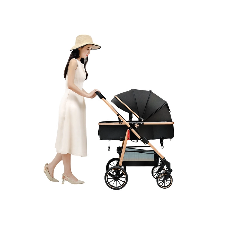 COCHE PASEO CUNA BEBE 3 EN 1 MULTIFUNCIONAL Y PLEGABLE - 1