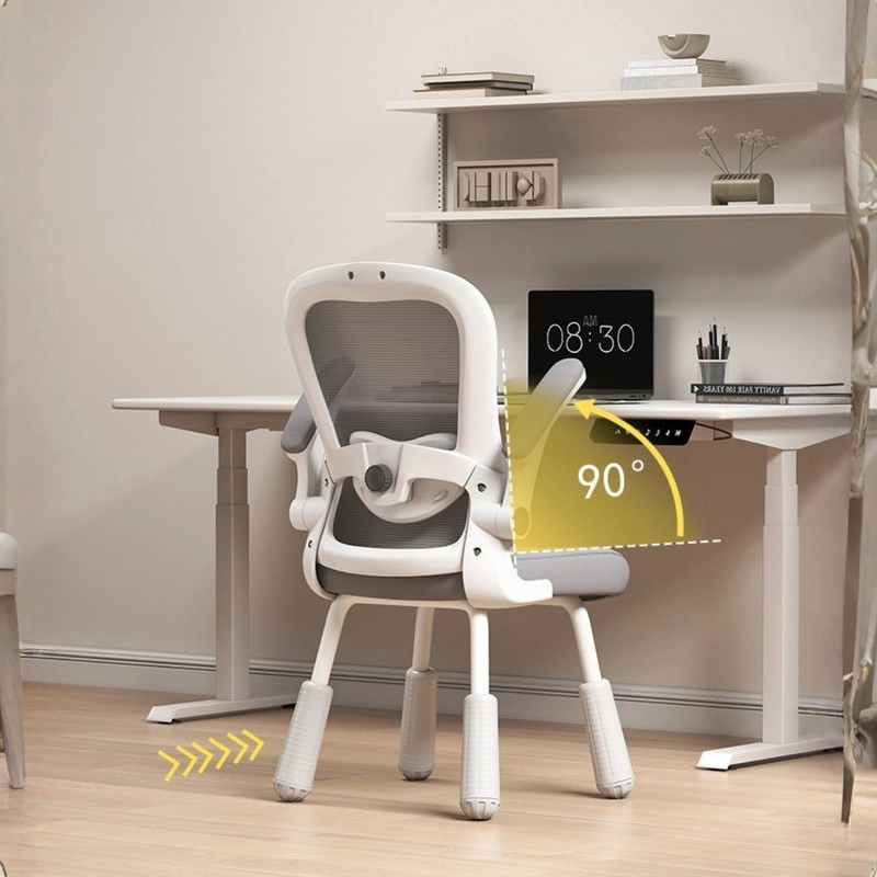 SILLA ESCRITORIO ERGONOMICA CON APOYABRAZOS Y ALTURA AJUSTABLES OFICINA HOGAR NIÑOS Y ADULTOS - 4