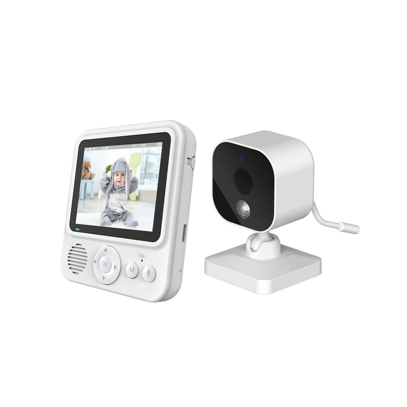 MONITOR VIDEO 2,8 PULGADAS CON VISION NOCTURNA, SENSOR TEMPERATURA Y MICROFONO - 4