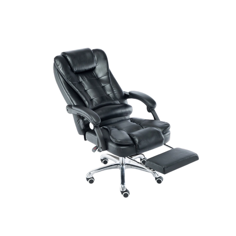 SILLA EJECUTIVA ERGONOMICA CON MASAJE Y REPOSAPIE S, DE ECO CUERO - 2