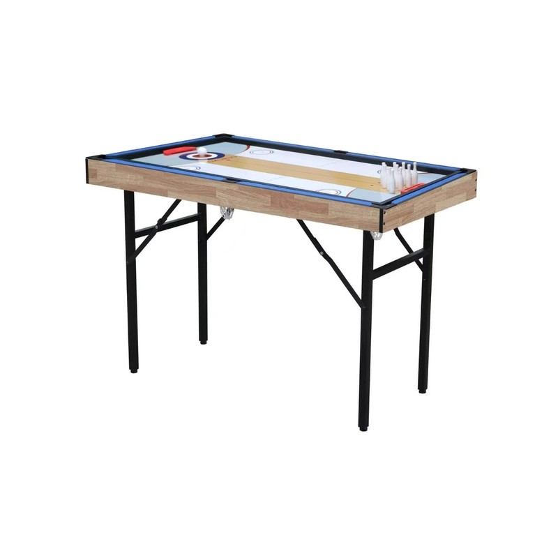 MESA MULTI MINI JUEGOS 6 EN 1 TACA TACA, PING PONG, POOLINA Y OTROS - 6