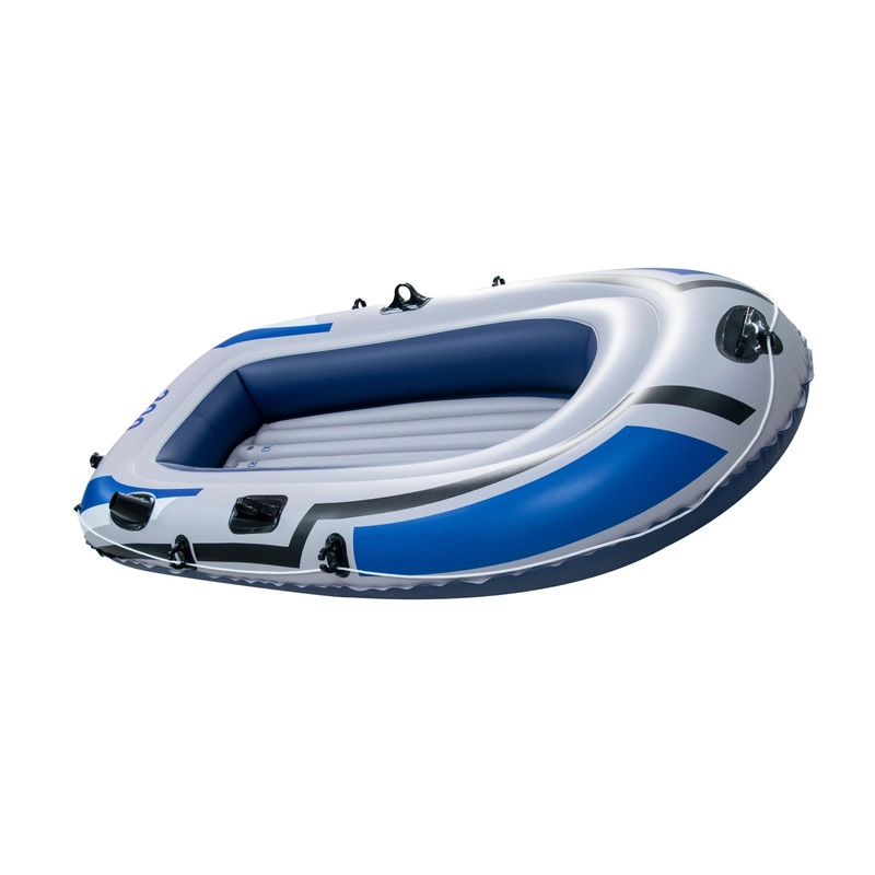 BOTE INFLABLE PARA 2 PERSONAS CON REMOS Y BOMBA DE AIRE MANUAL - 3