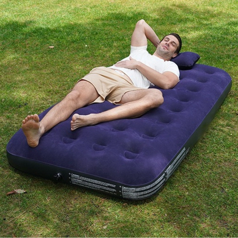 SET COLCHON INFLABLE DE 1 PLAZA CON INFLADOR 12V - 3